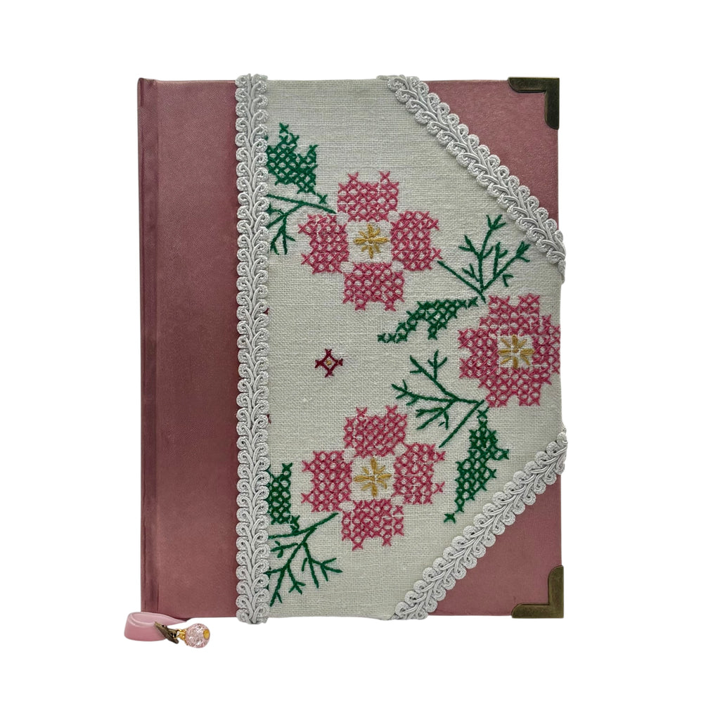 Pink Satin Floral