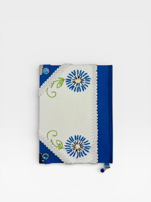 Bright Blue Floral