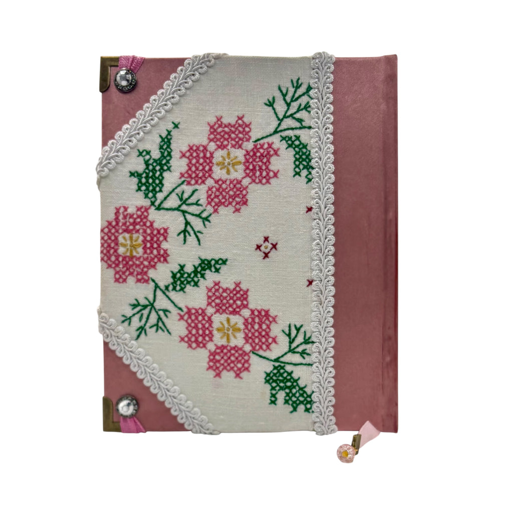 Pink Satin Floral