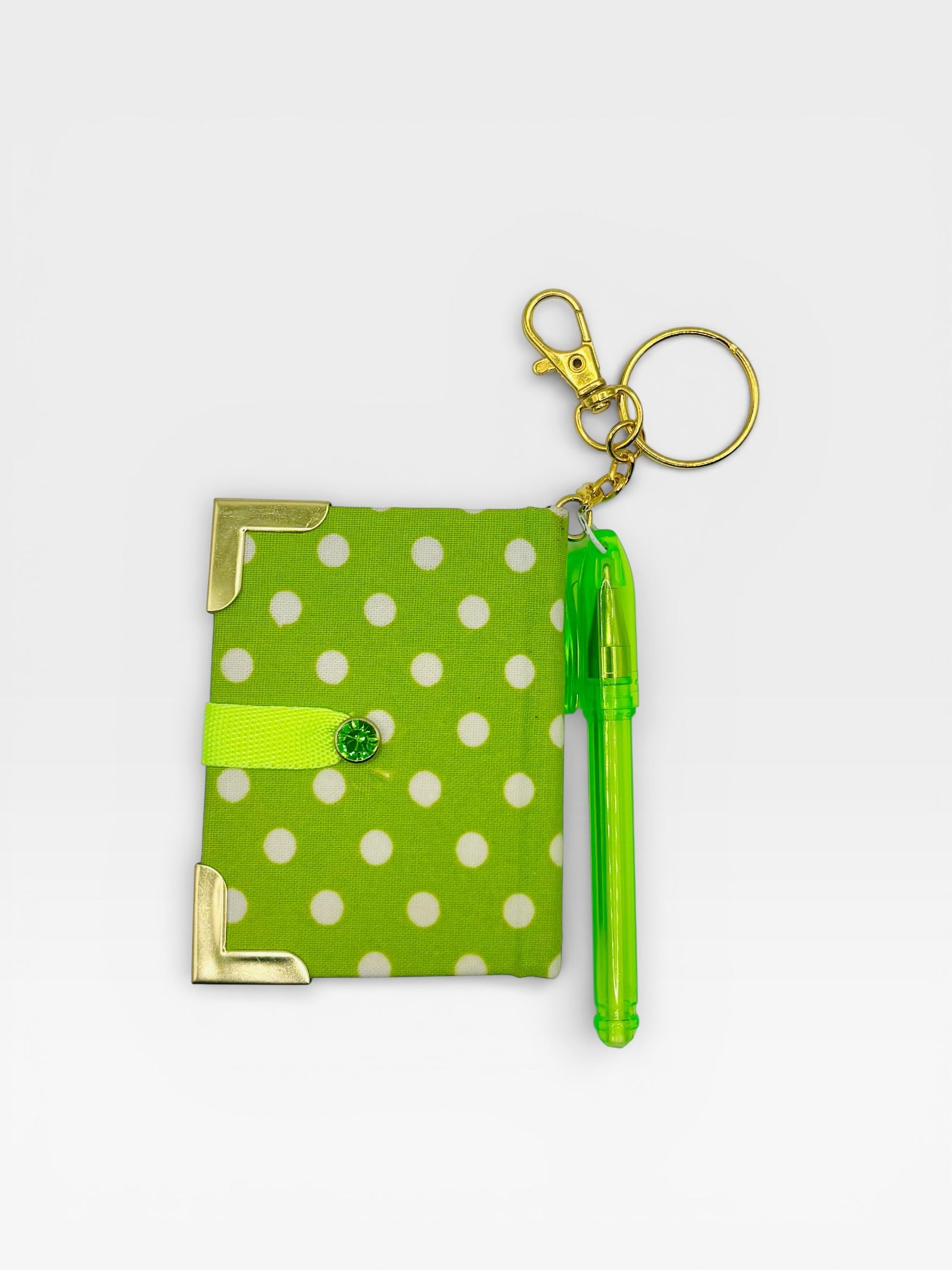 Green Polka Dots