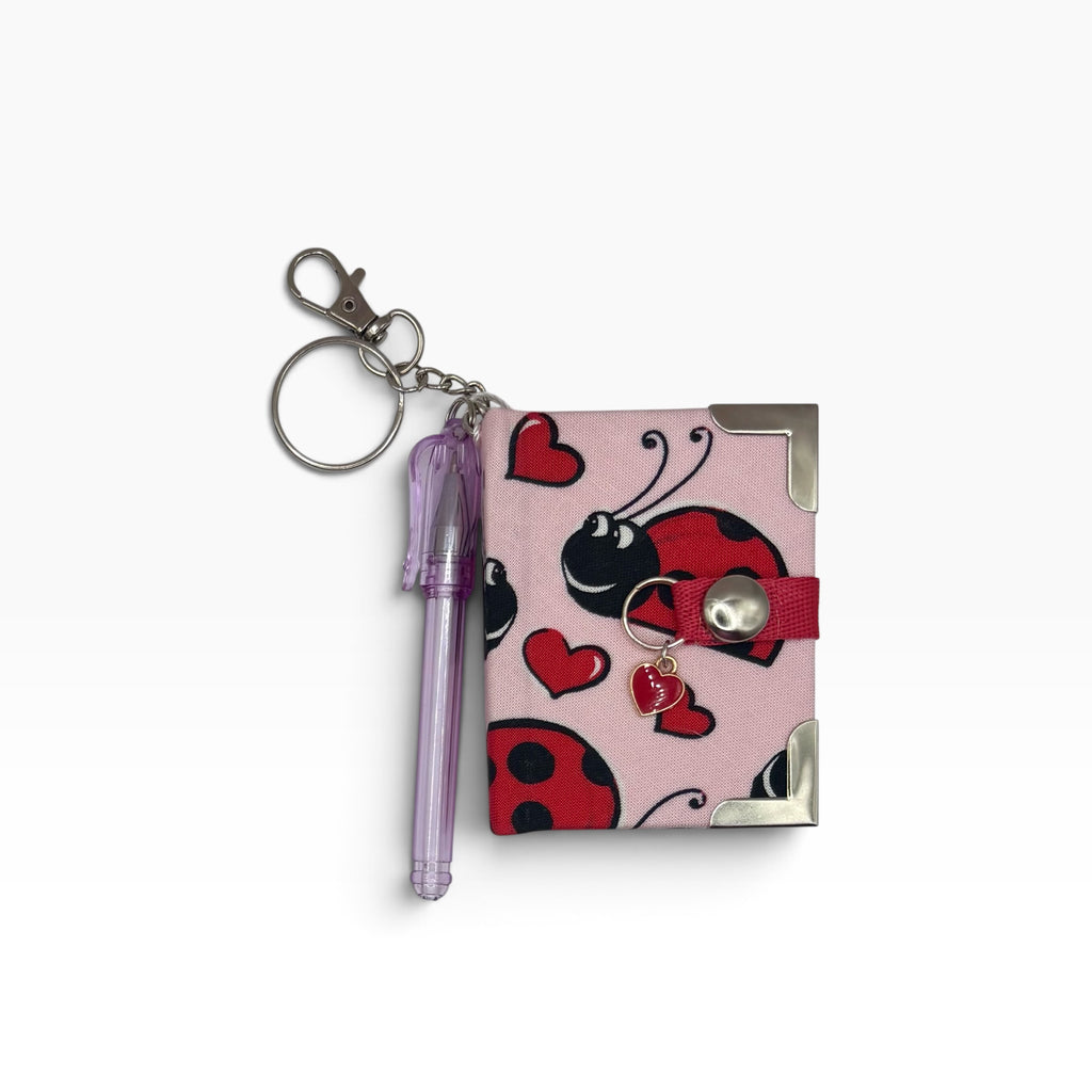 Ladybugs Keychain Clip