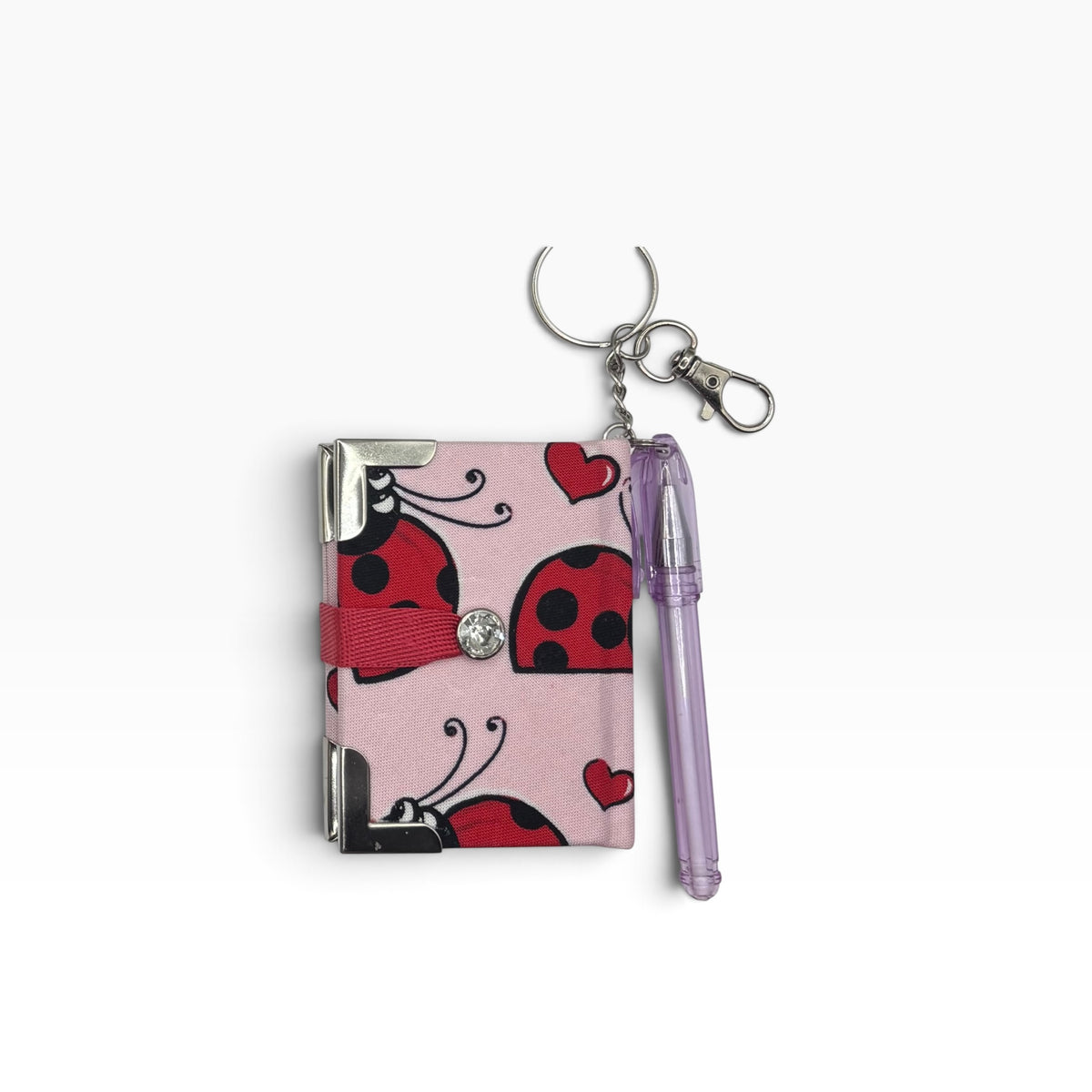 Ladybugs Keychain Clip